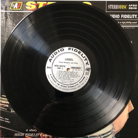 Lionel Hampton Vinyl Lp - Picture 4 of 7